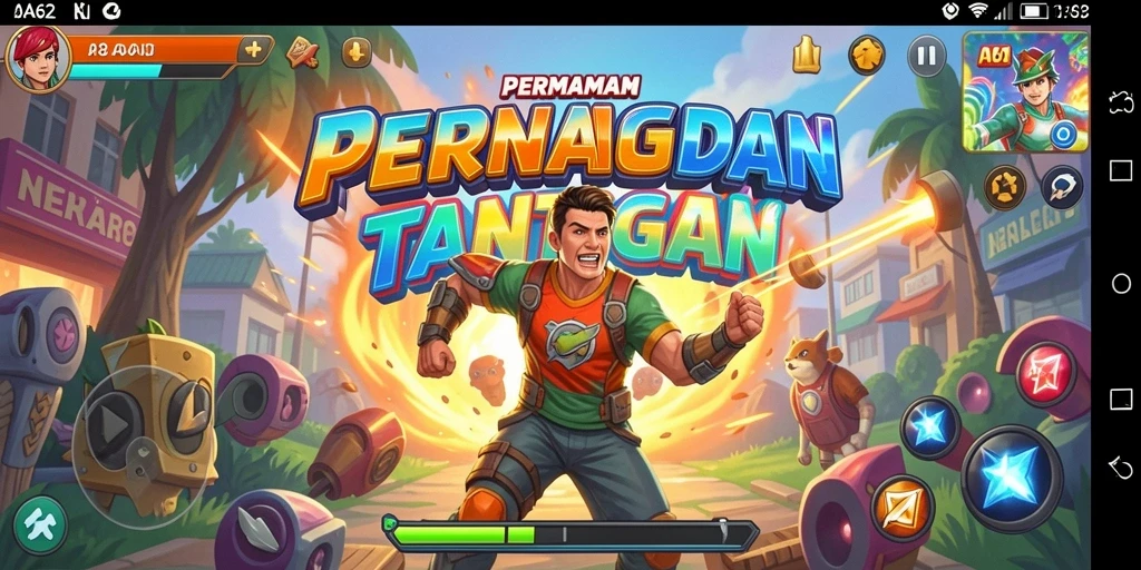 Screenshot gameplay AA62 menunjukkan aksi seru dan penuh tantangan.
