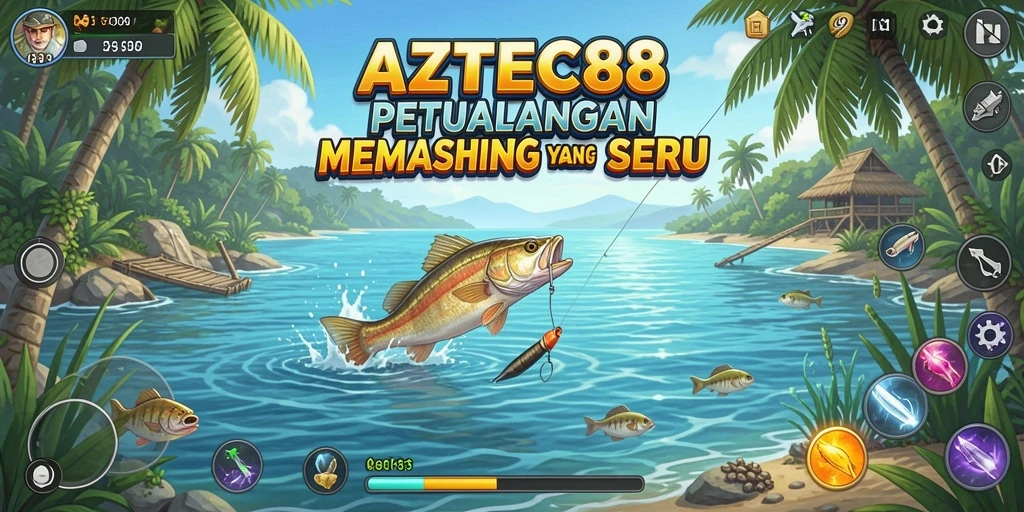 Gameplay AZTEC88 yang intens dan menegangkan saat memancing