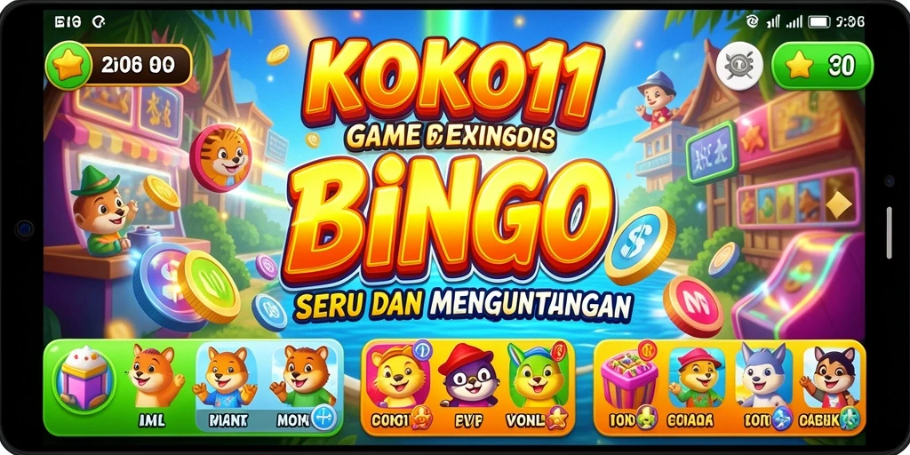Tampilan gameplay KOKO11 yang menarik dan dinamis.