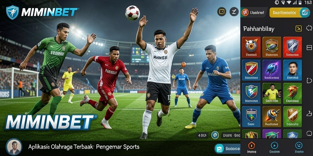 Tampilan gameplay MIMINBET dengan fitur interaktif dan statistik langsung.