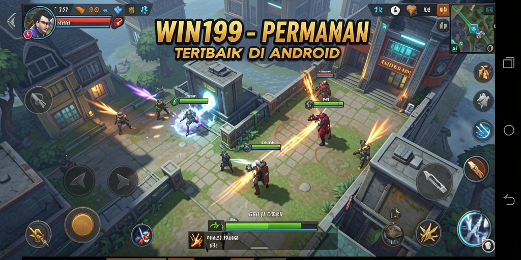 Tampilan gameplay <strong>WIN199</strong> yang seru dengan strategi pertempuran yang mendalam.