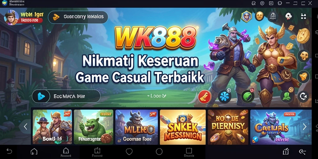 Tampilan gameplay WK888 yang seru dan penuh tantangan.